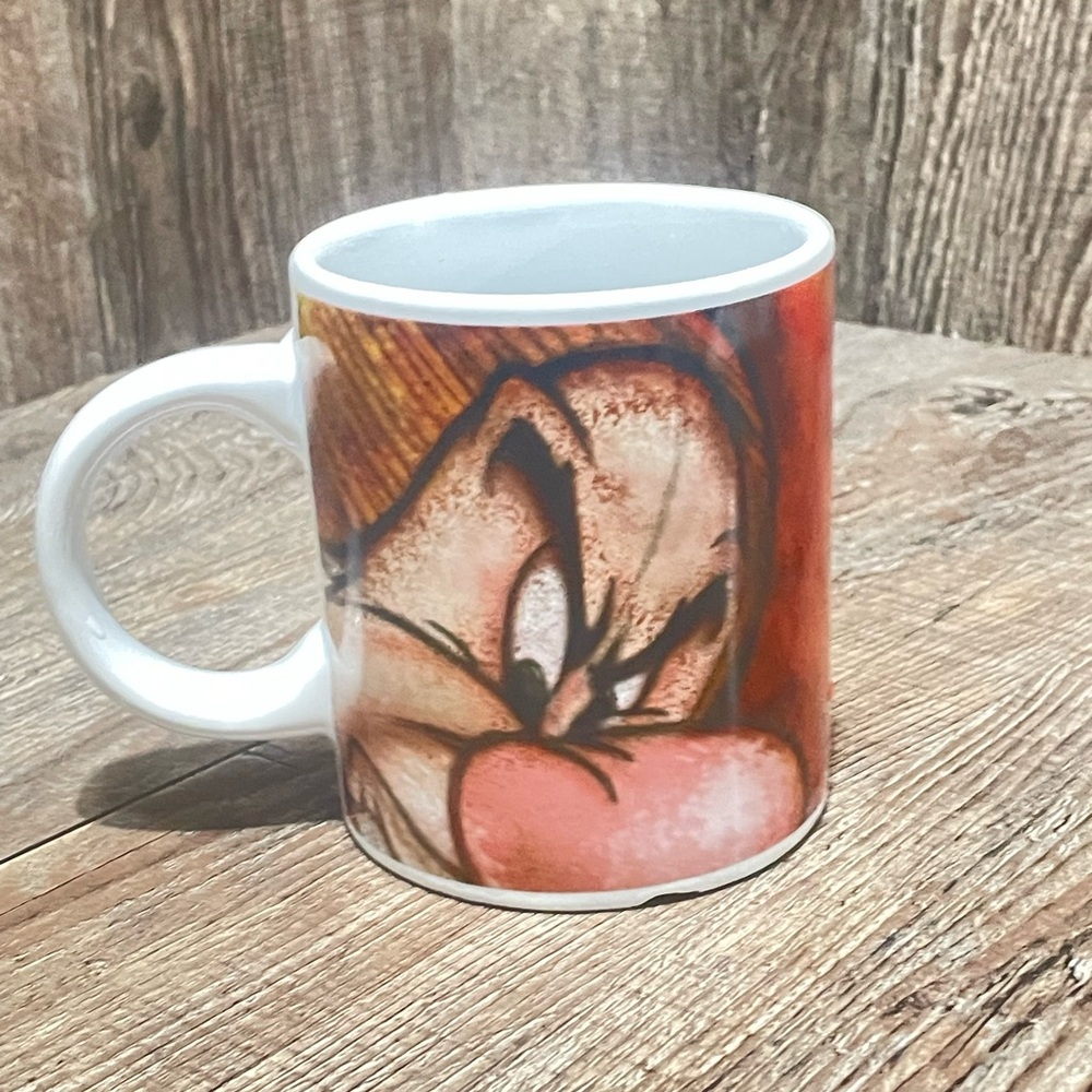 Disney Orange and White Mug - Picture 1 of 3
